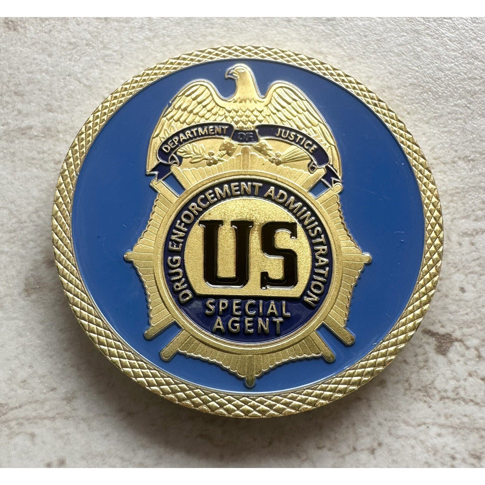 DEA UNITED STATES DRUG ENFORCEMENT ADMINISTRATION w/ Retirement Award