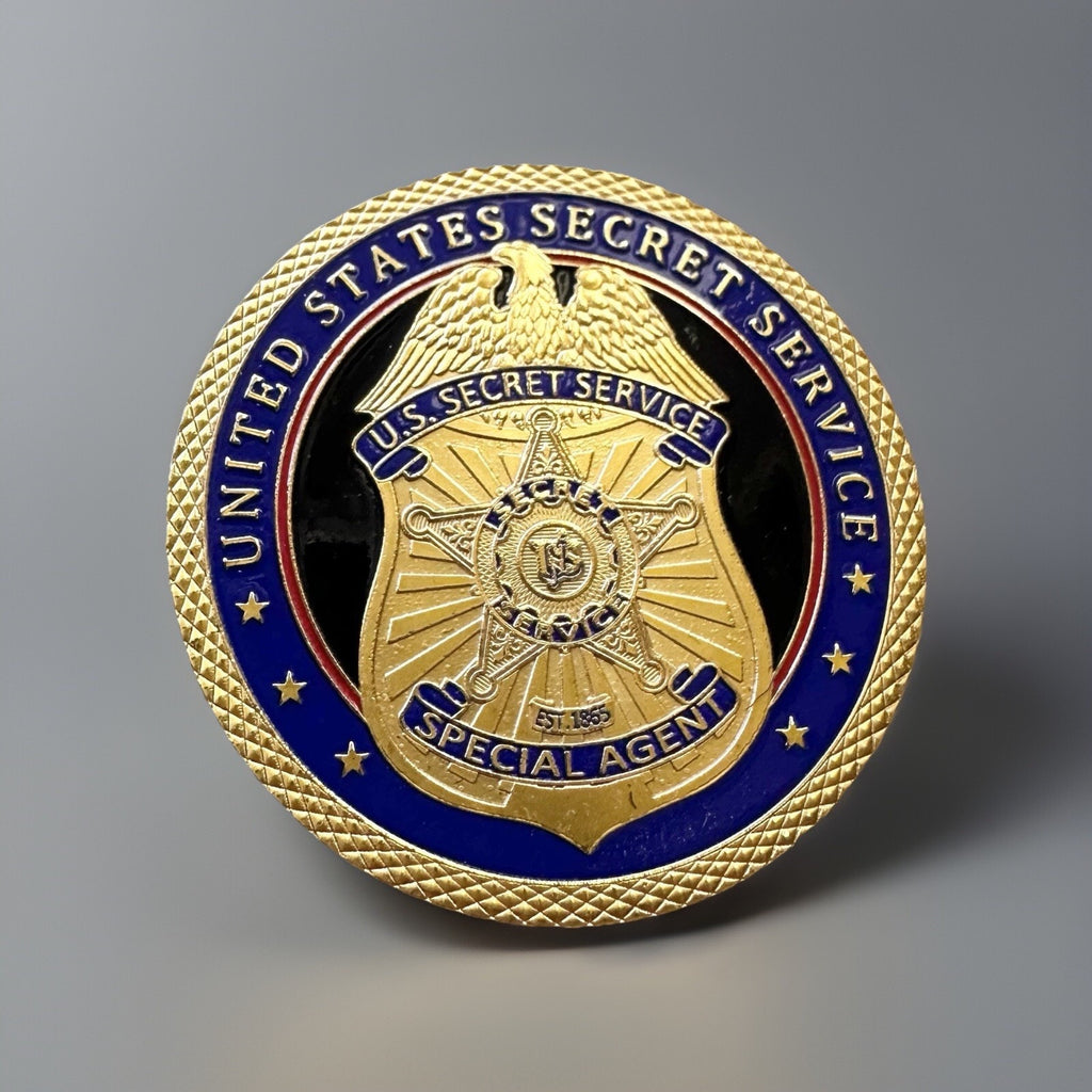 UNITED STATES SECRET SERVICE SPECIAL AGENT CHALLENGE COIN RETIREMENT AWARD