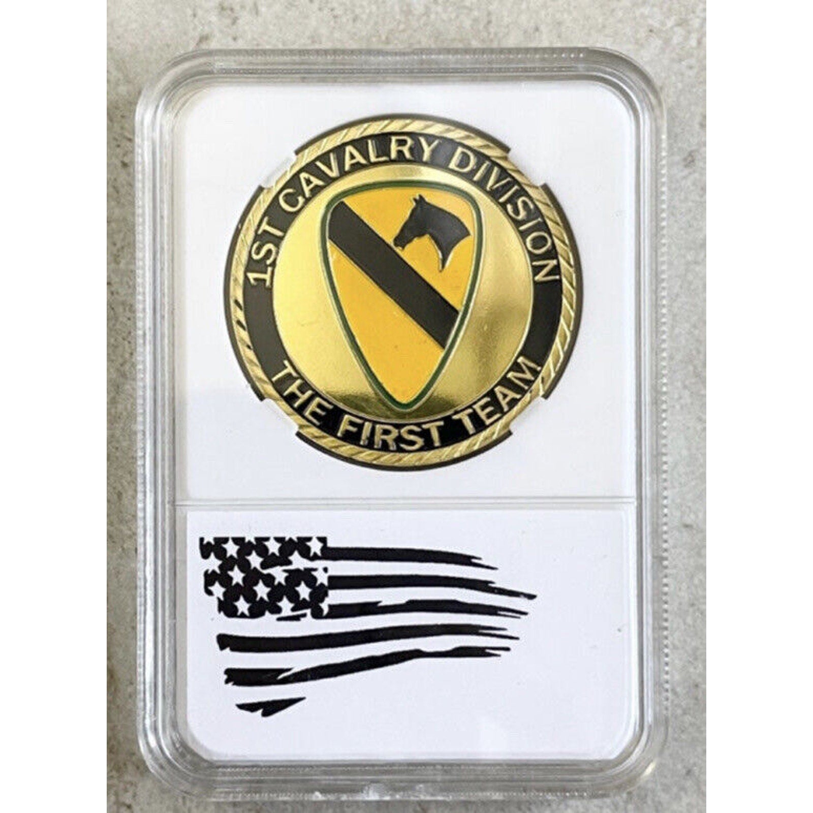 1st Calvary Division Challenge Coin US army