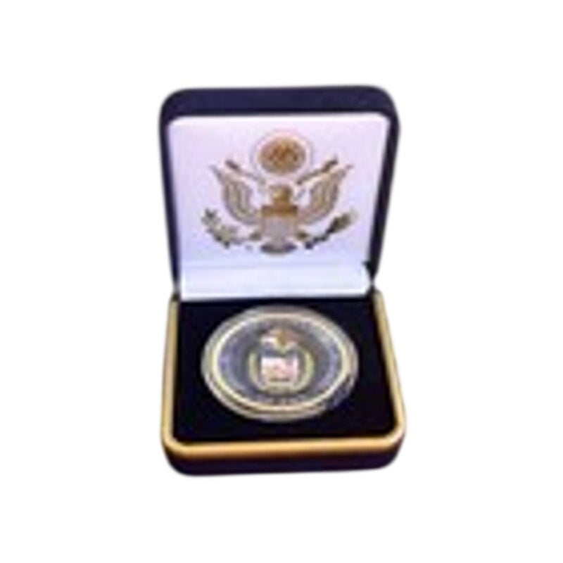 Department of Energy (DOE) Challenge Coin With Blue Velvet Case. Fast Shipping!