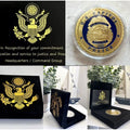 UNITED STATES US CAPITOL POLICEo Officer Challenge Coin