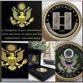 US ARMY CAPTAIN RANK CHALLENGE COIN MILITARY USA