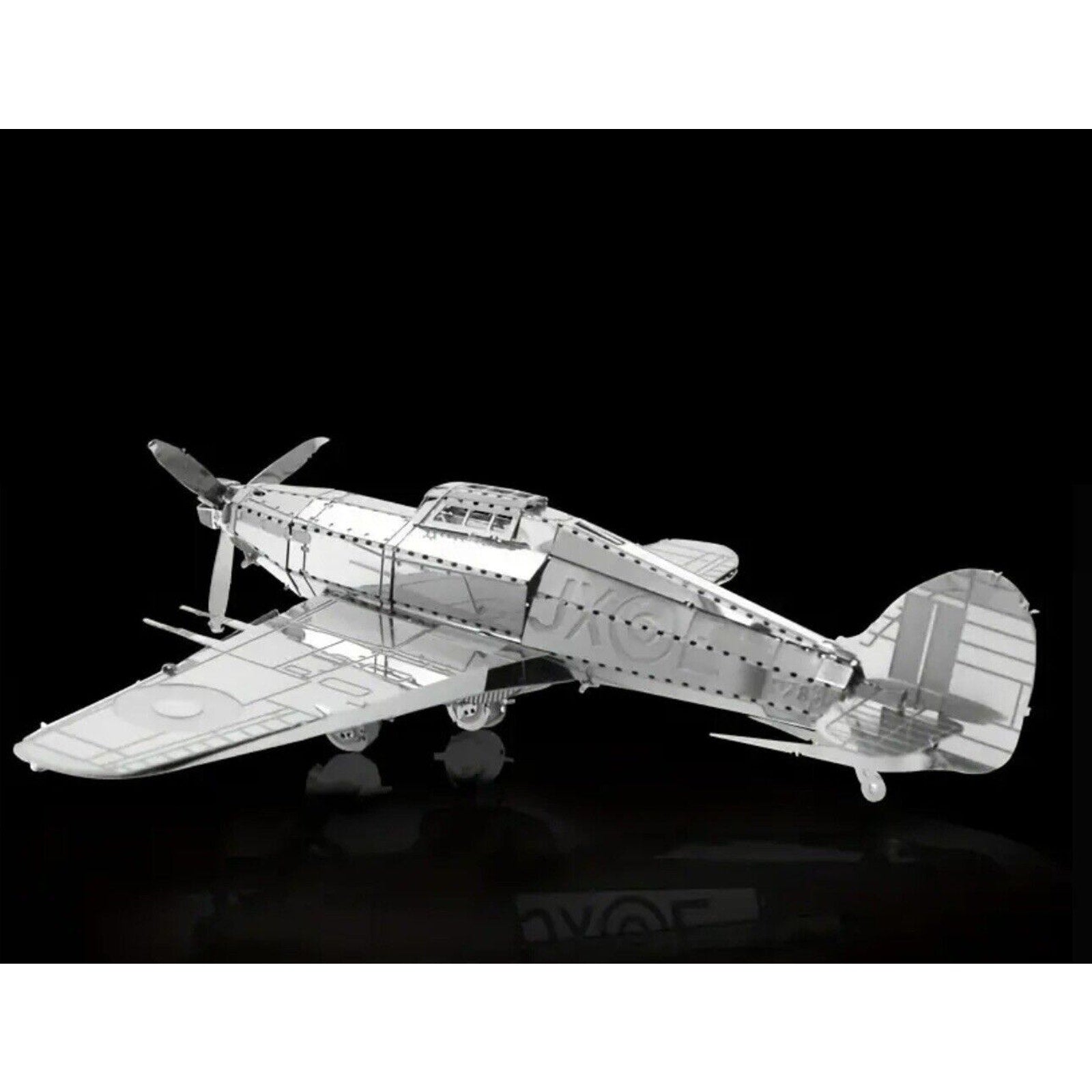 DIY Metal Assembled Toy Airplane JF Aircraft Model 3D Puzzle Toy,
