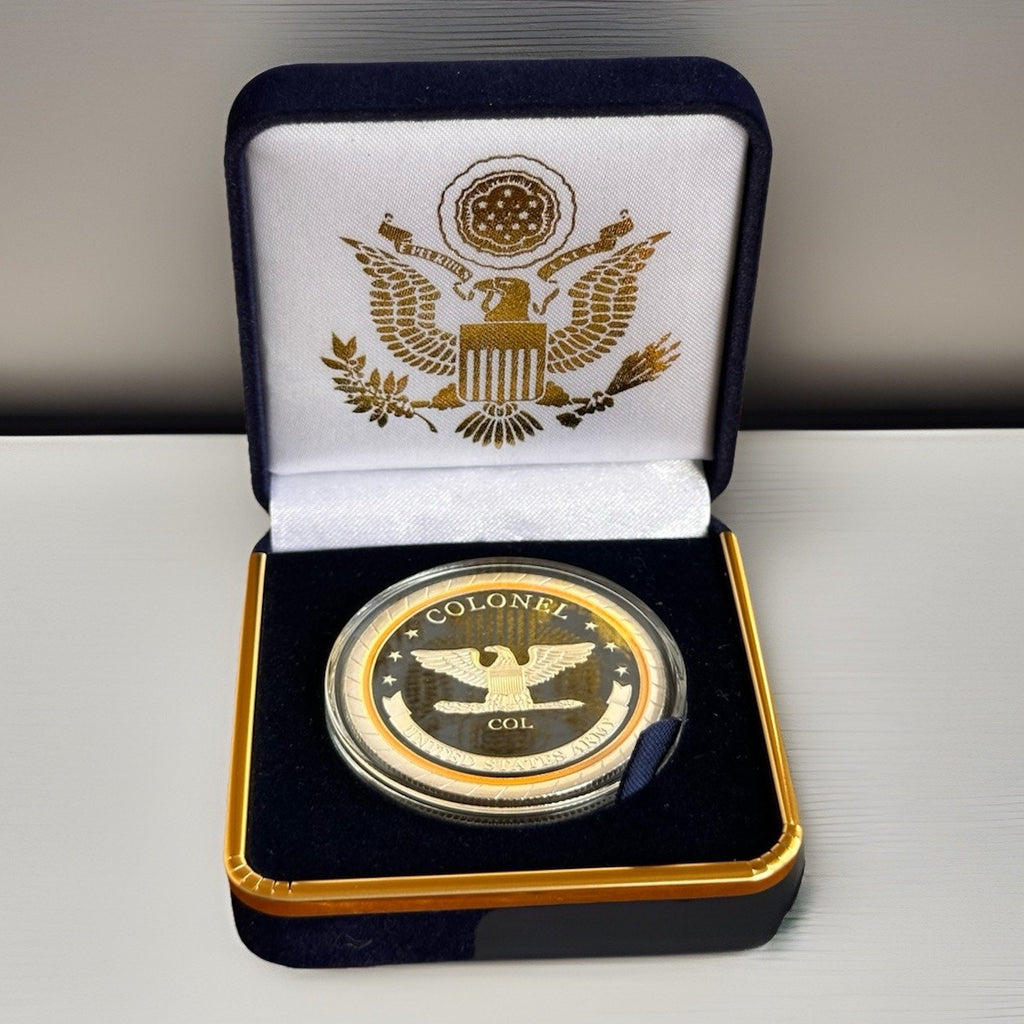 Department of Energy (DOE) Challenge Coin With Blue Velvet Case. Fast Shipping!