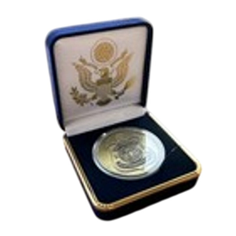 Department of Energy (DOE) Challenge Coin With Blue Velvet Case. Fast Shipping!