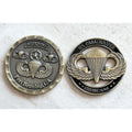 2pcs School Fort Benning GA And Paratrooper Airborne Challenge COIN