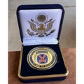 Department of Energy (DOE) Challenge Coin With Blue Velvet Case. Fast Shipping!