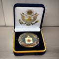 Department of Energy (DOE) Challenge Coin With Blue Velvet Case. Fast Shipping!