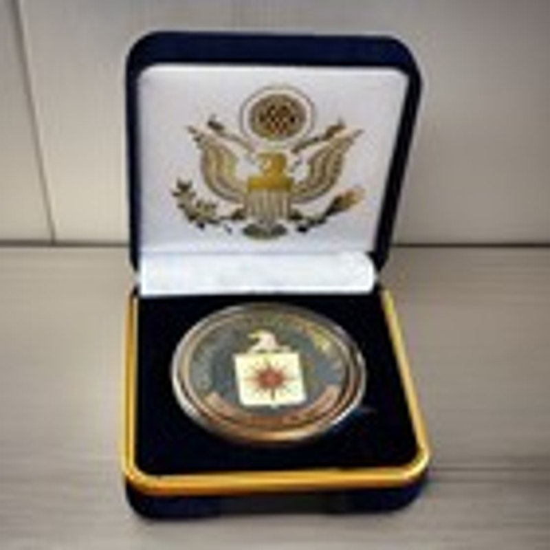 Department of Energy (DOE) Challenge Coin With Blue Velvet Case. Fast Shipping!