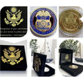 DEPT OF ALCOHOL TOBACCO FIREARMS (ATF) Special Agent Challenge Coin USA