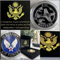 U S ARMY AIR FORCES P-51 MUSTANG Challenge Coin USA