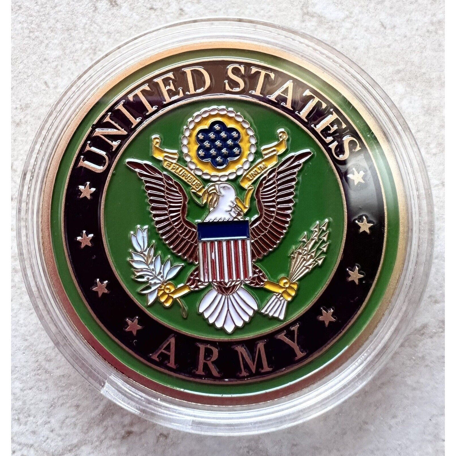 ARMY FORT JACKSON Basic Combat Training VICTORY STARTS CHALLENGE COIN USA AMY