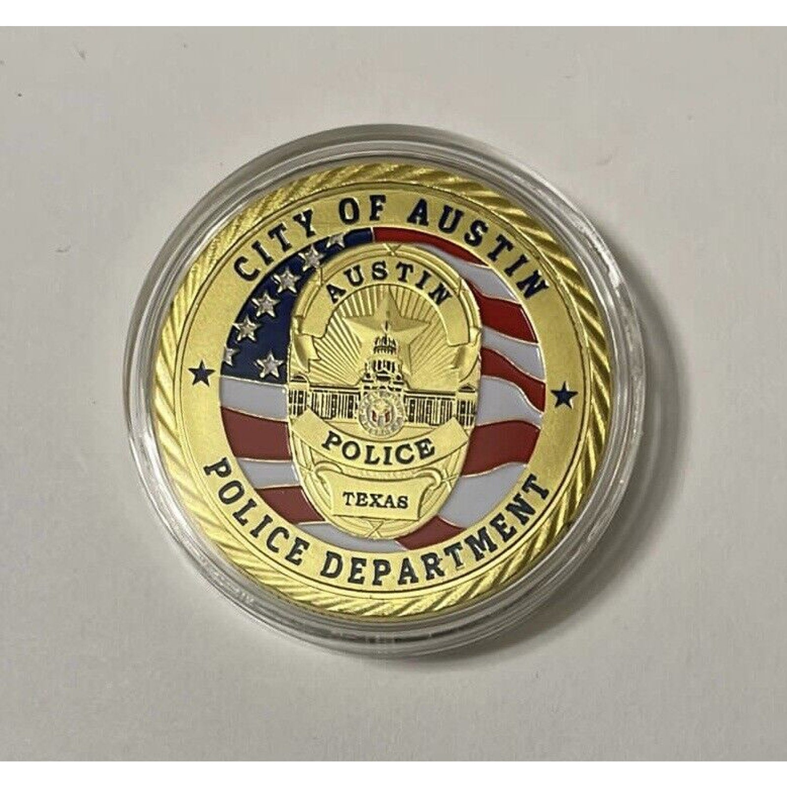 City Of Austin Police Office Dept Challenge Coin