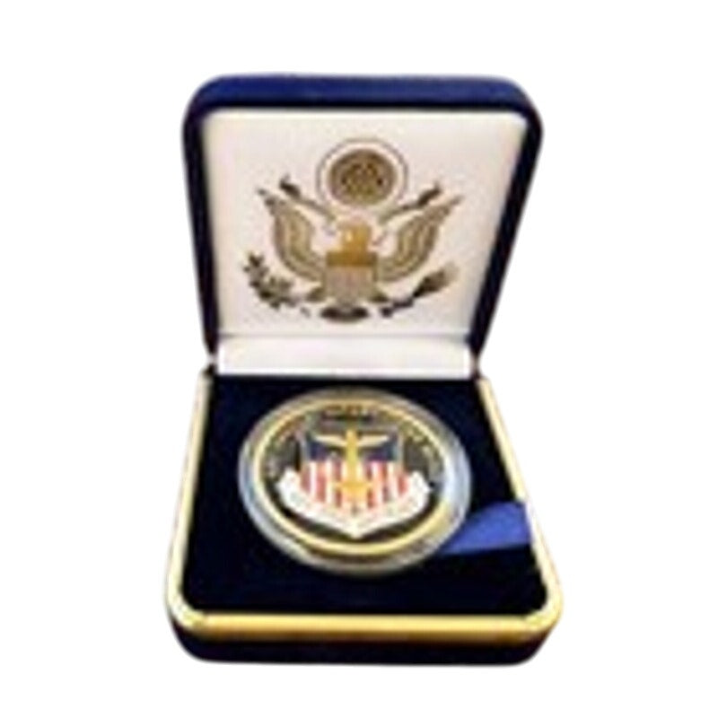 Department of Energy (DOE) Challenge Coin With Blue Velvet Case. Fast Shipping!