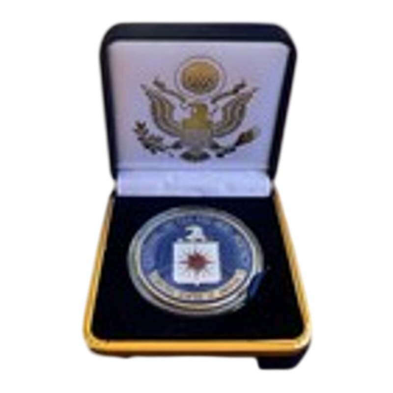 Department of Energy (DOE) Challenge Coin With Blue Velvet Case. Fast Shipping!