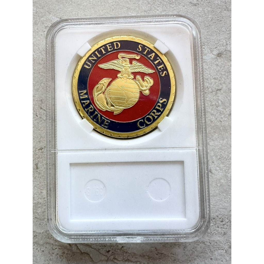 US MARINE CORPS SPECIAL OPERATIONS REGIMENT Challenge Coin With Case