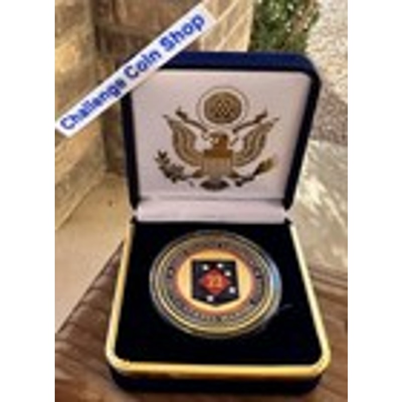 Department of Energy (DOE) Challenge Coin With Blue Velvet Case. Fast Shipping!