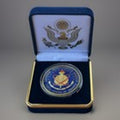 Department of Energy (DOE) Challenge Coin With Blue Velvet Case. Fast Shipping!
