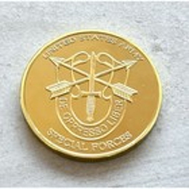 U S ARMY 5th SPECIAL FORCES GROUP (Airborne) Challenge Coin Keychain