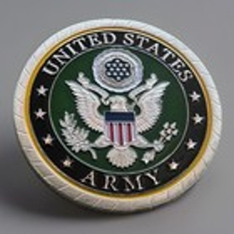 Challenge Coin U.S ARMY LIEUTENANT COLONEL RANK CHALLENGE COIN KEYCHAIN