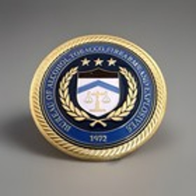 Department of Energy (DOE) Challenge Coin With Blue Velvet Case. Fast Shipping!