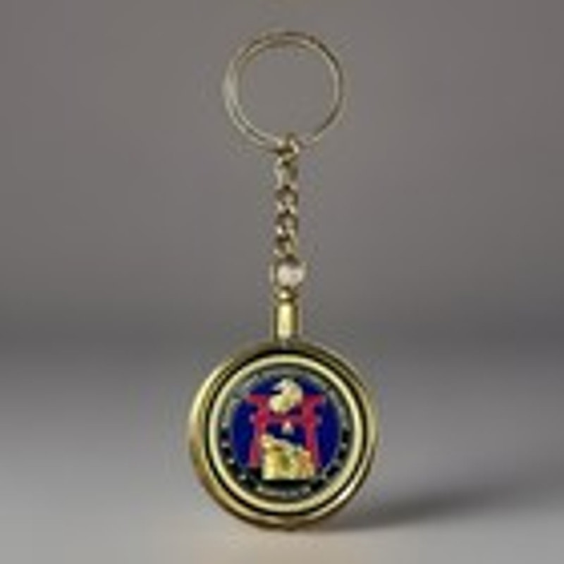 Marine Corps Security Force Regiment Norfolk, VA Challenge Coin Keychain. USMC