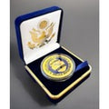 Department of Energy (DOE) Challenge Coin With Blue Velvet Case. Fast Shipping!