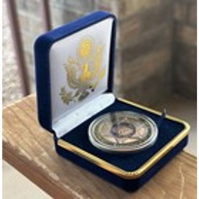Department of Energy (DOE) Challenge Coin With Blue Velvet Case. Fast Shipping!
