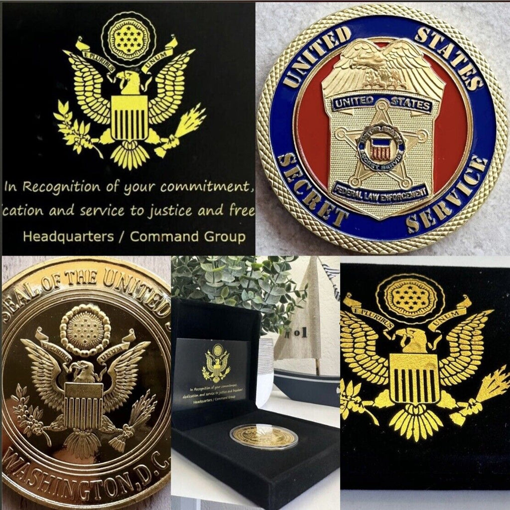 US SECRET SERVICE Department Of Home land Security Challenge Coin USA