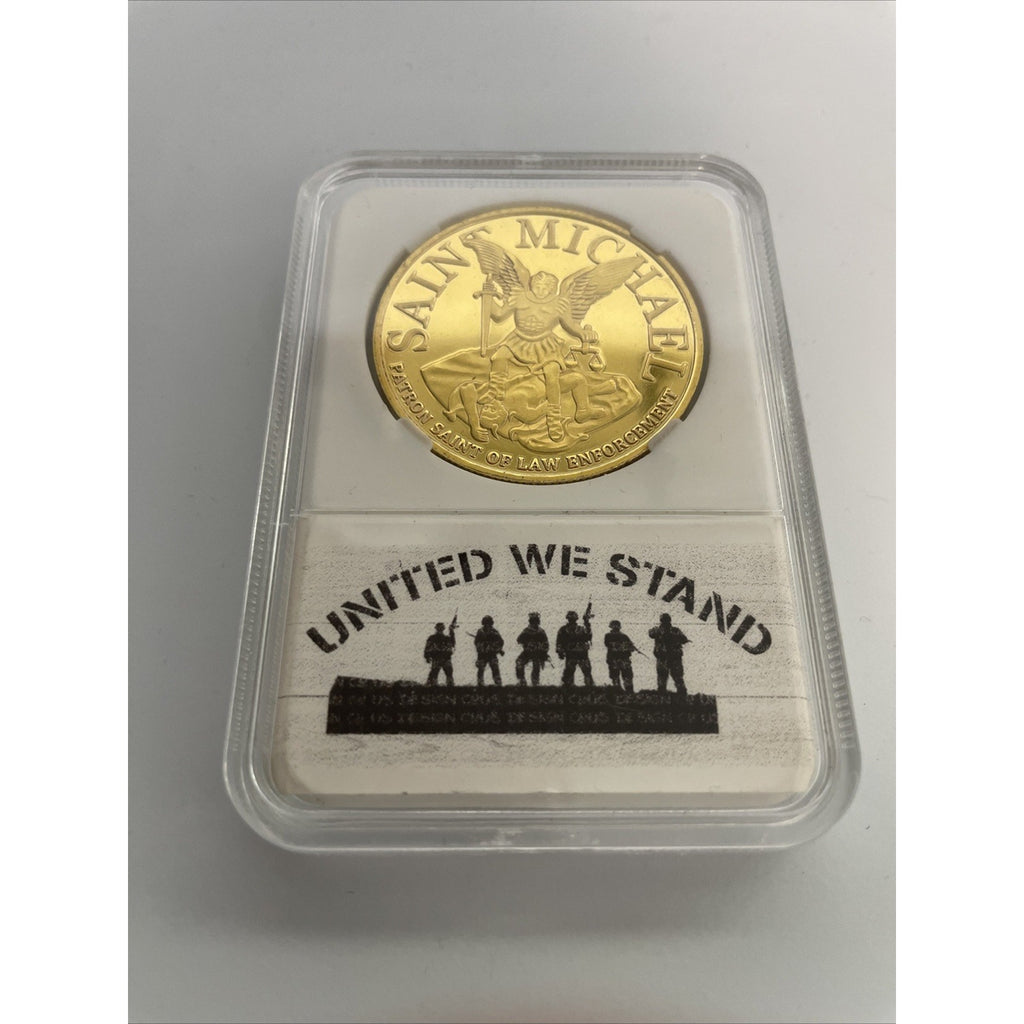 CITY OF ATLANTA POLICE DEPT Challenge Coin w/ “United We Stand” Case