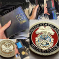 MP-Military Police Officer Army with Credential coin holder wallet