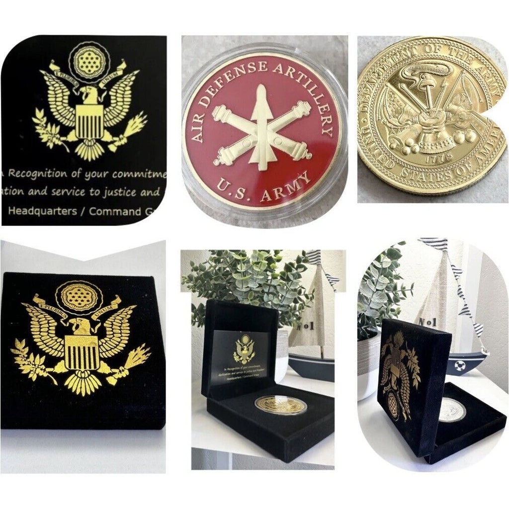 Air Defense Artillery U.S. Army Challenge Coin USA amy