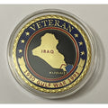 5 PCs LOT Gulf War IRSQ Veteran Challenge - Proud Veteran 1990-1991