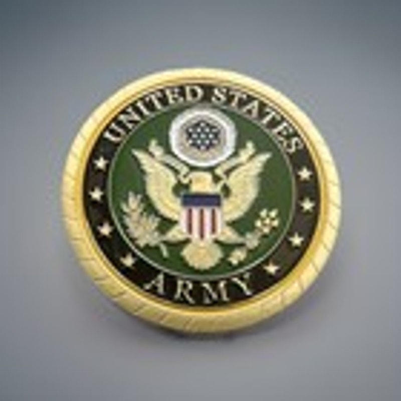 ARMY TRANSPORTATION CORPS 1.5” CHALLENGE COIN KEYCHAIN. FAST SHIPPING!