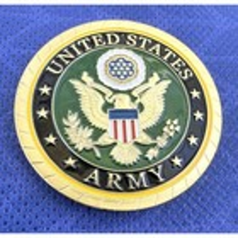 UNITED STATES ARMY - Logistics Corps Challenge Coin Keychain. Fast Shipping