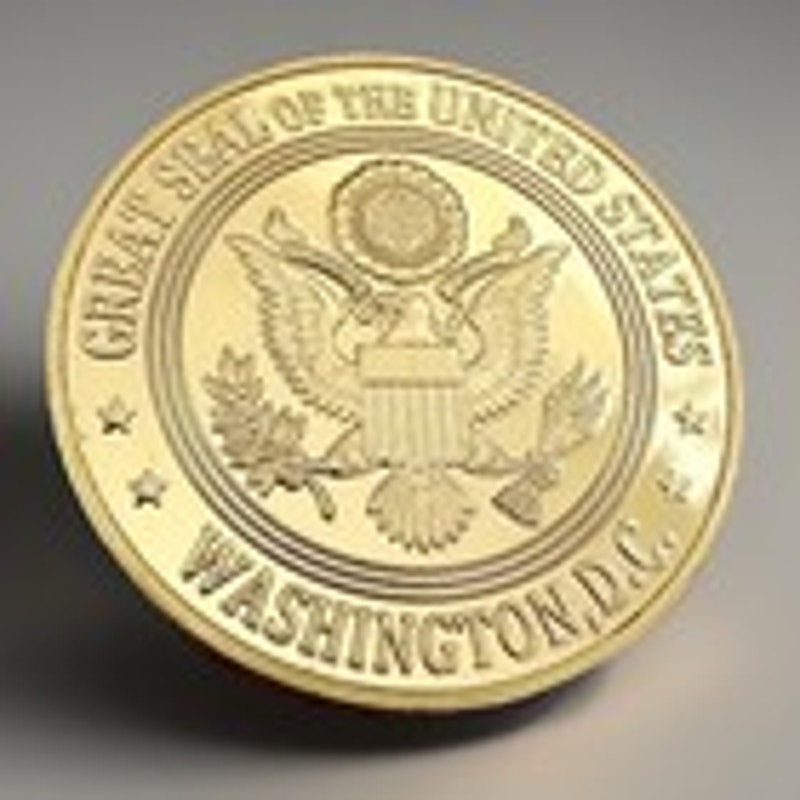 Department of Energy (DOE) Challenge Coin With Blue Velvet Case. Fast Shipping!