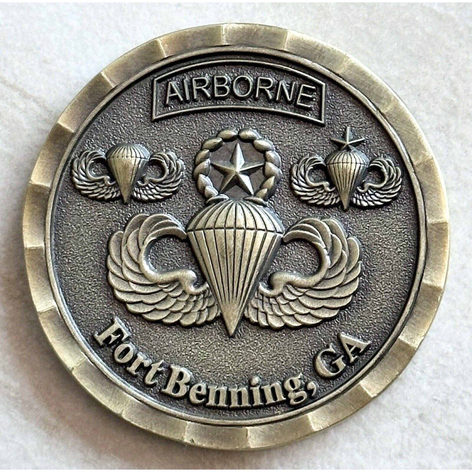 US Army Special Forces Airborne With Credential coin holder wallet