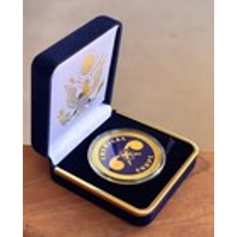 Department of Energy (DOE) Challenge Coin With Blue Velvet Case. Fast Shipping!
