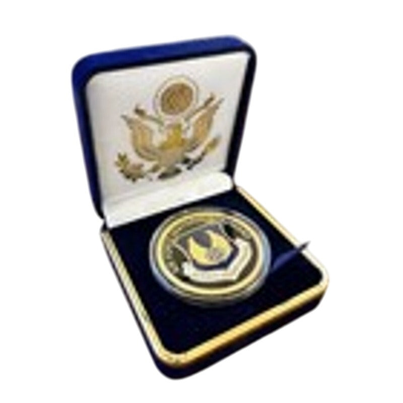 Department of Energy (DOE) Challenge Coin With Blue Velvet Case. Fast Shipping!