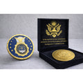 United States Air Force SECURITY FORCES Challenge Coin w/ Achievement Award