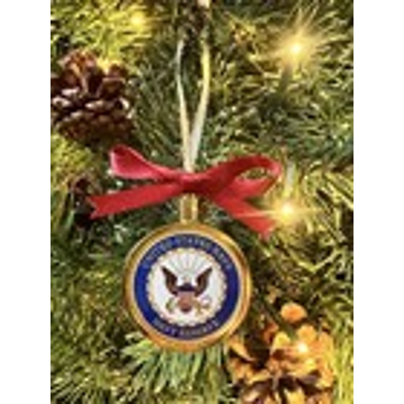 U S NAVY RESERVE Challenge Coin Christmas Ornament. New! Fast Shipping