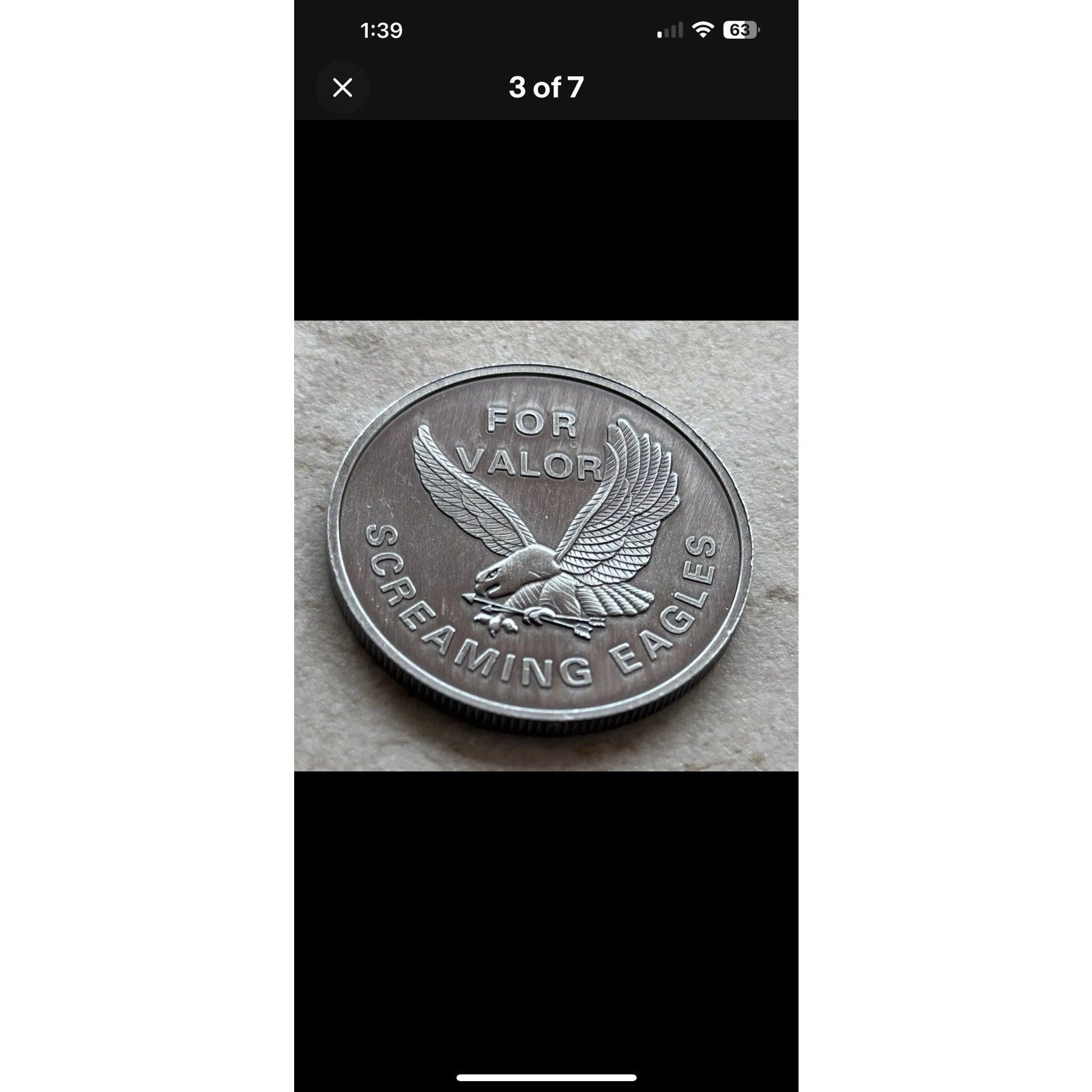 Challenge Coin 101st Airborne Official Coin