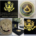 US ARMY " PRIVATE FIRST CLASS E-3 " Challenge Coin USA AMY