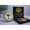 MIAMI Florida Police Department PD Officer Challenge Coin w/ Retirement Award