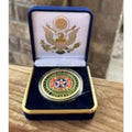 Department of Energy (DOE) Challenge Coin With Blue Velvet Case. Fast Shipping!