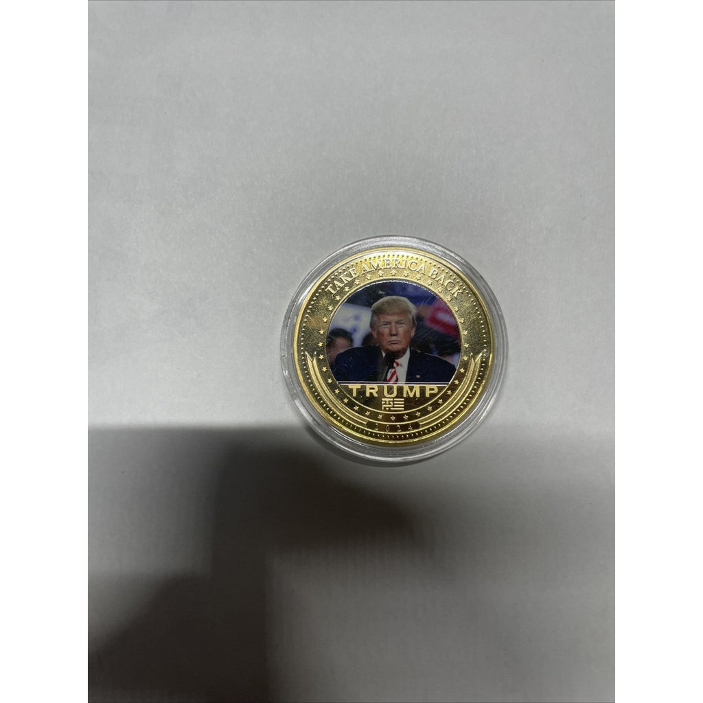 24k Gold Coin Donald Trump