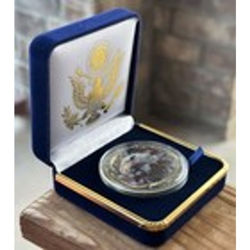 Department of Energy (DOE) Challenge Coin With Blue Velvet Case. Fast Shipping!