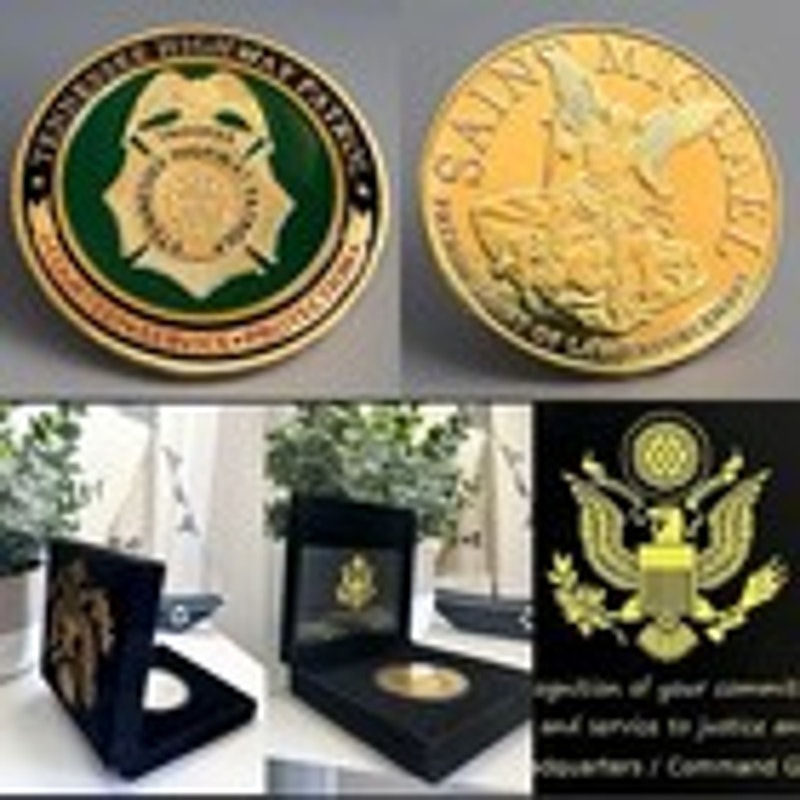 Department of Energy (DOE) Challenge Coin With Blue Velvet Case. Fast Shipping!