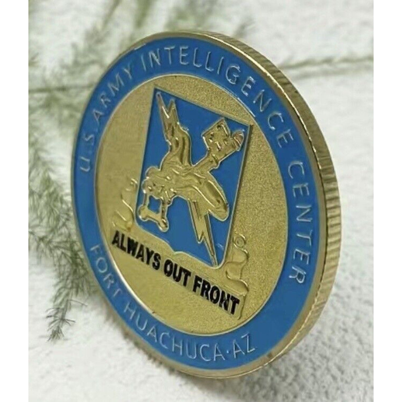 US ARMY Challenge Coin FORT HUACUCA AZ USA ARMY
