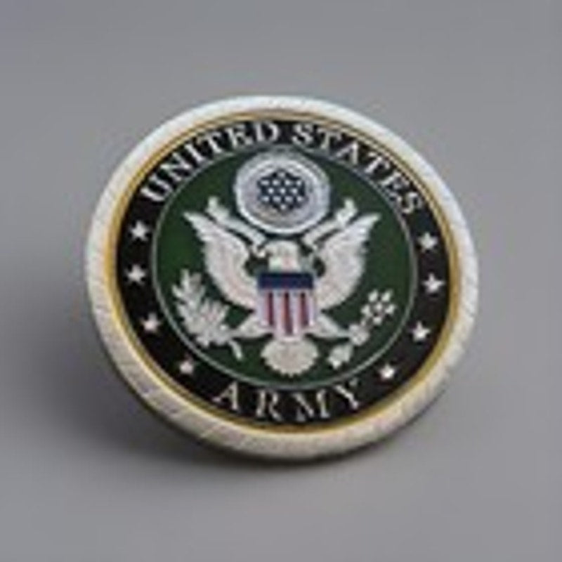 Challenge Coin U.S ARMY LIEUTENANT COLONEL RANK CHALLENGE COIN KEYCHAIN